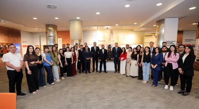 SOCAR-da gənc jurnalistlər üçün növbəti məlumatlandırma sessiyası təşkil olunub - FOTO - VİDEO