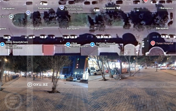 Əhmədlidə üç il əvvəl tikintiyə icazə verilməyən ərazidə AĞACLAR QIRILDI, yerinə daş döşəndi