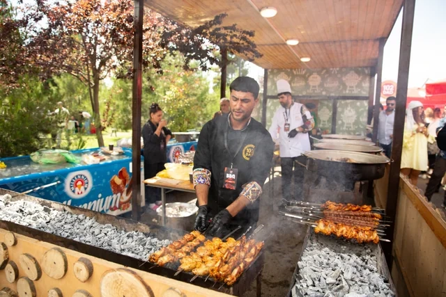 Şamaxıda Beynəlxalq Barbekü Festivalı başa çatıb - FOTO - VİDEO