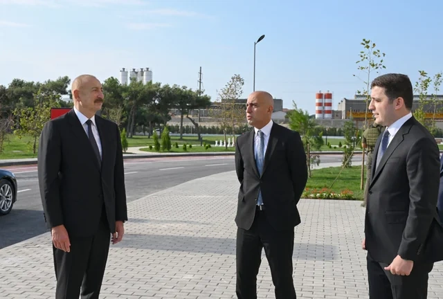 Prezident İlham Əliyev "SABAH.city" innovasiya şəhərciyinin birinci mərhələsinin açılışında iştirak edib