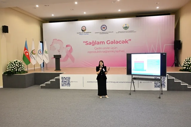 Azərbaycan Həmkarlar İttifaqları Konfederasiyası və Səhiyyə Nazirliyi tərəfindən "Sağlam gələcək" layihəsinə start verilib