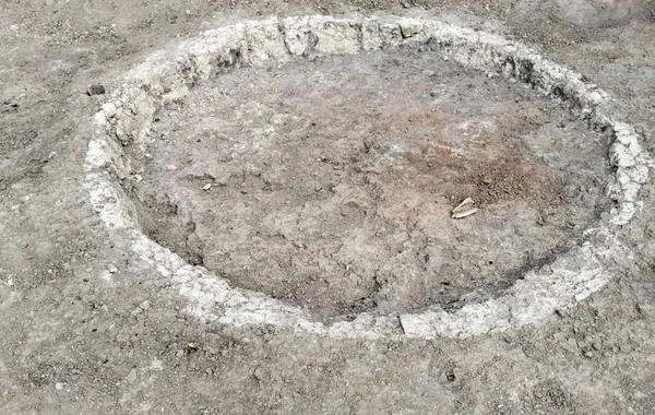 Cəlilabadda arxeoloji qazıntılar: Gildən hazırlanmış qədim ocaq qurğuları tapıldı - Foto