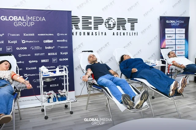 "Global Media Group" talassemiyalı xəstələr üçün qanvermə aksiyası keçirib - FOTO - VİDEO