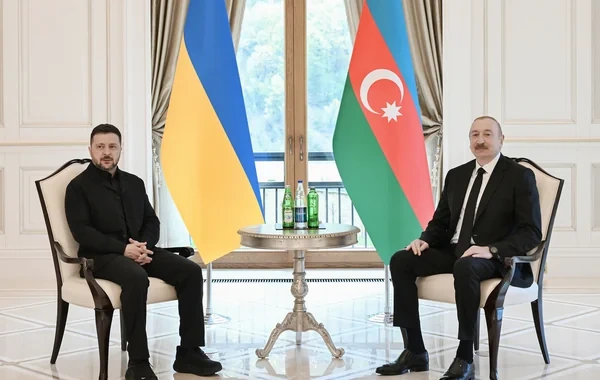 Prezident: "Ukrayna ilə əməkdaşlığımızın çox güclü siyasi təməli var"