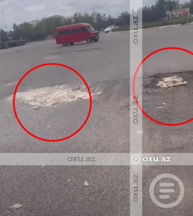 Şirvanda "Salyan dairəsi" sürücülərin KABUSUNA ÇEVRİLİB - FOTO