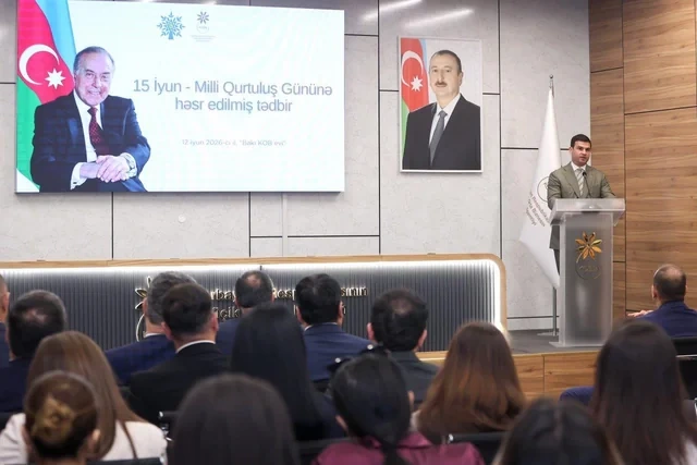 Milli Qurtuluş Günü ilə bağlı KOBİA-da tədbir keçirilib - FOTO
