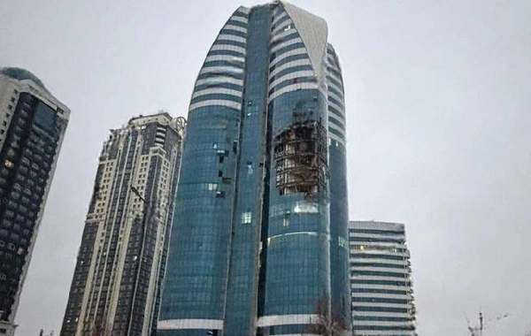 Çeçenistanda "Qroznı-Siti"yə dron hücumu olub
