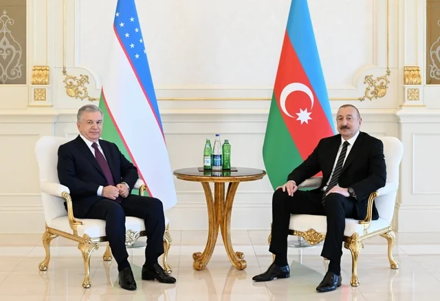 Prezident İlham Əliyev Özbəkistanın Milli İnformasiya Agentliyinə müsahibə verib - FOTO