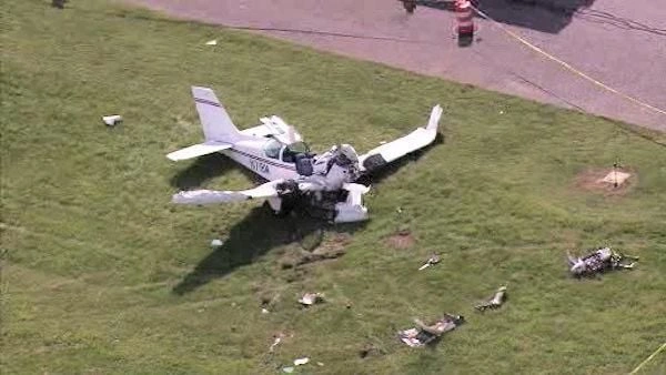 Britaniyada aviaşou zamanı təyyarə qəzaya uğradı