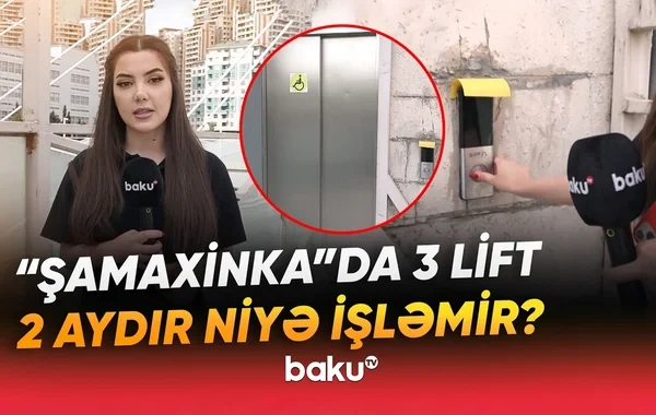 Piyada keçidində lift və işıq problemi: Sakinlər etiraz edirlər - VİDEO