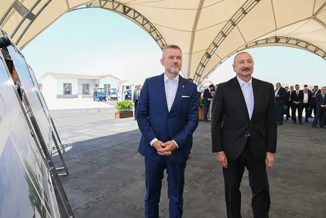 Azərbaycan və Slovakiya prezidentləri Ağdamın Baş Qərvənd kəndində görülən işlərlə tanış olublar - FOTO - VİDEO