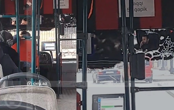 Sükan arxasında ikiqat qayda pozuntusu: Avtobus sürücüsü CƏZALANDIRILACAQ