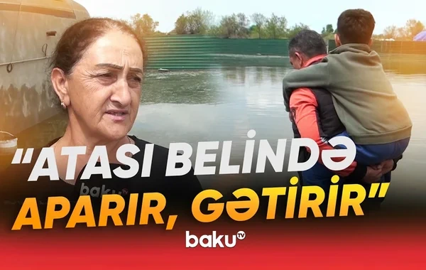 Kür daşdı, Kürdəmirdə evləri su basdı: "Heç bir tədbir görülmür" - VİDEO