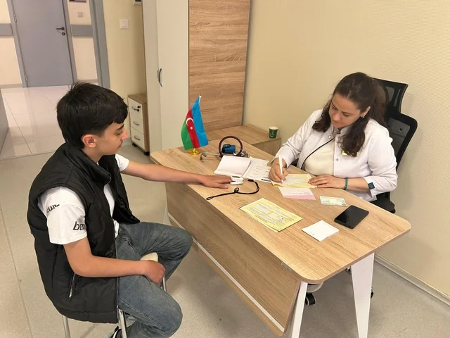 "Böyük Qayıdış" çərçivəsində Səhiyyə Nazirliyinin mobil klinikası Şuşada - FOTO