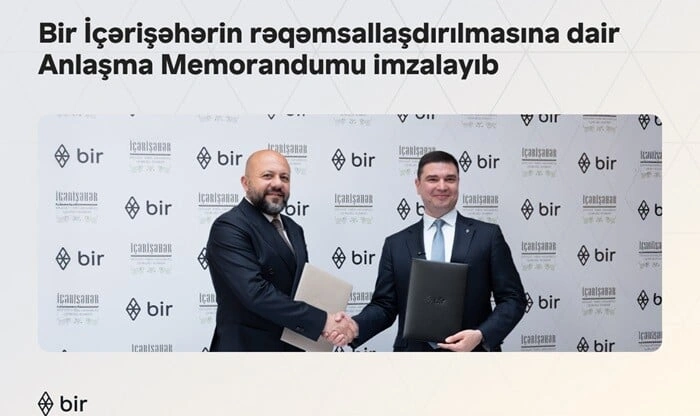 Bir və “İçərişəhər” arasında memorandum imzalandı