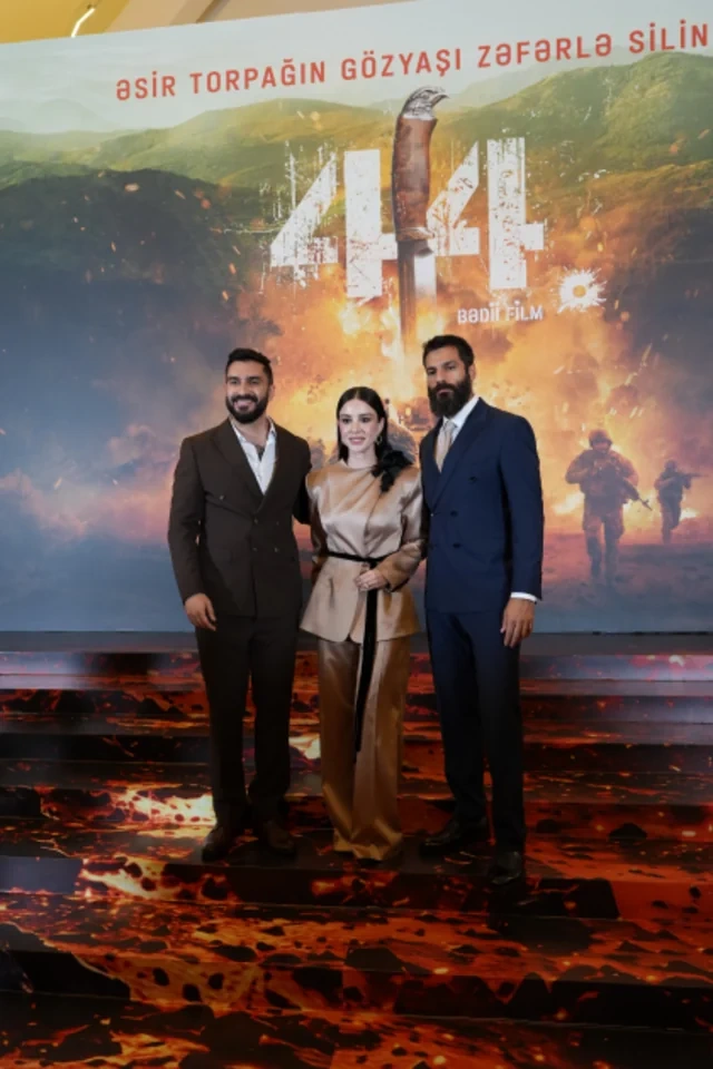 "44" bədii filminin premyerası baş tutub: Arzu Əliyeva və Alyona Əliyeva təqdimatda iştirak ediblər - Foto