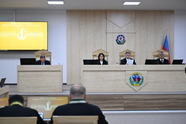 Ermənistan vətəndaşlarının məhkəməsində prokurorlar çıxış ediblər - FOTO