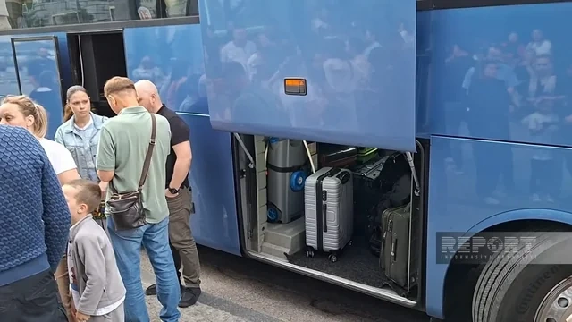 Ukraynalı uşaqların növbəti qrupu reabilitasiya üçün Azərbaycana yola salınıb