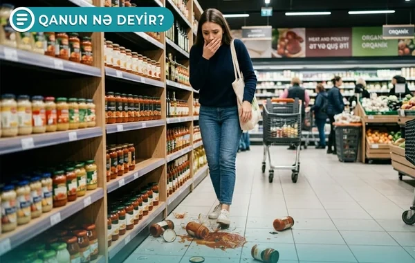 Mağazada zərər verdiyiniz məhsula görə cərimələnməyə bilərsiniz - Qanun nə deyir?