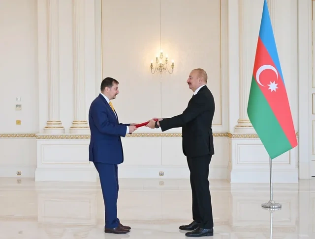 İlham Əliyev BMT-nin Azərbaycanda yeni təyin olunmuş rezident əlaqələndiricisini qəbul edib