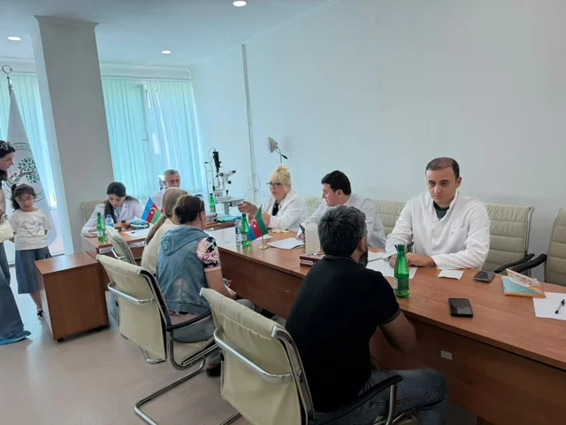Xankəndi sakinləri üçün pulsuz aksiya: Həkim yoxlanışı təşkil olundu - FOTO