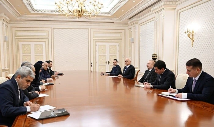 İlham Əliyev Fərzanə Sadiqi qəbul etdi - Foto