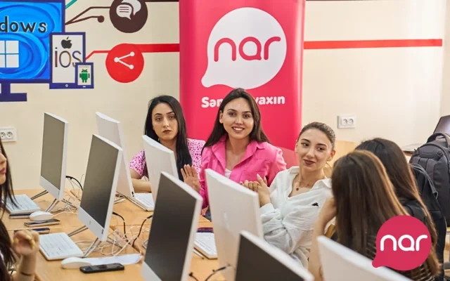 "Nar" Gəncədə tələbələr üçün marketinq və karyera təlimləri təşkil edib - FOTO