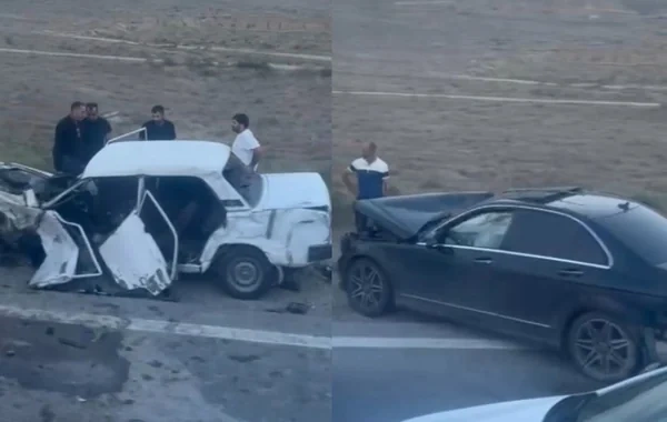 Hacıqabulda ağır qəzada xəsarət alanların kimlikləri məlum oldu - Video