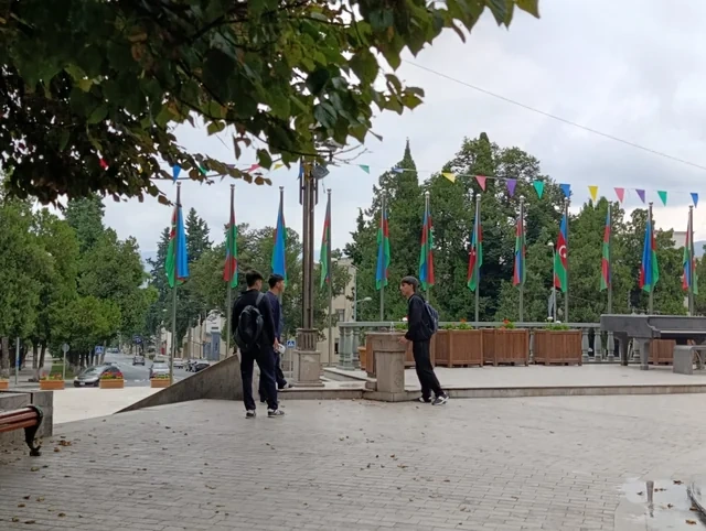 Xankəndi bayrama hazırlaşır - Foto - Video