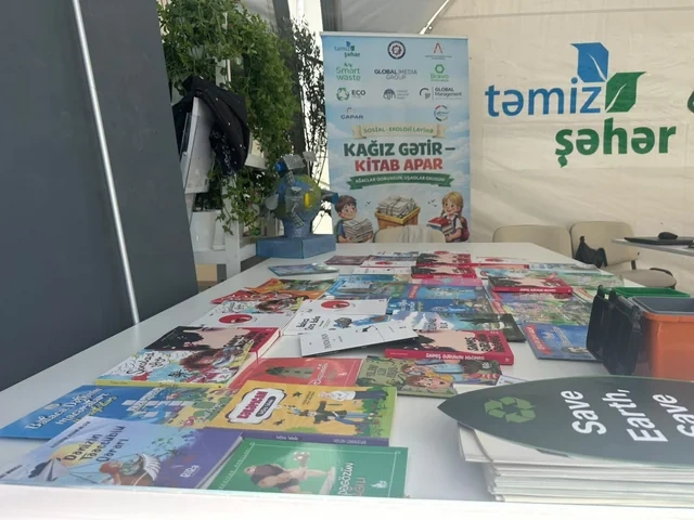 Ümumdünya Ətraf Mühit Günündə "Global Media Group"un dəstək verdiyi layihələrin təqdimatı olub - FOTO