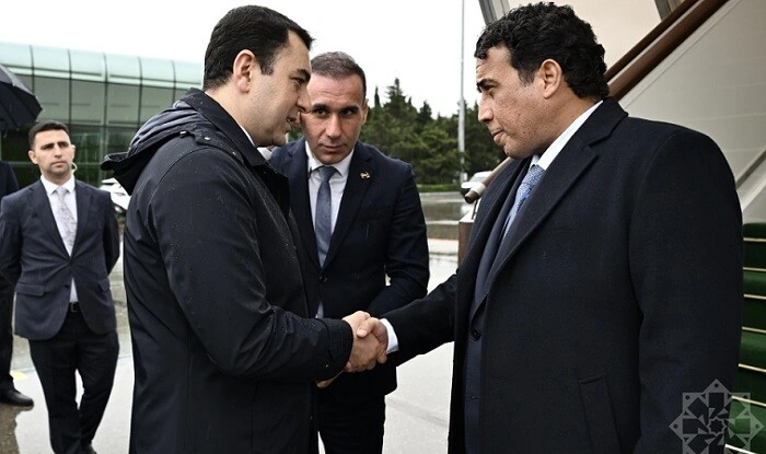 Liviya lideri də Bakıya gəldi