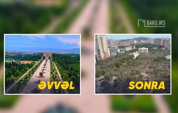 Xırdalan şəhərindəki istirahət parkında yaşıllıq zolağı təhlükə altındadır - VİDEO