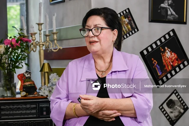 Xalq artisti Səidə Quliyeva: "Üç il məni qəbul etmədi" - FOTO - VİDEOMÜSAHİBƏ