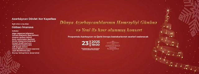 Həftə ərzində Bakıda hansı mədəni tədbirlər olacaq? - AFİŞA