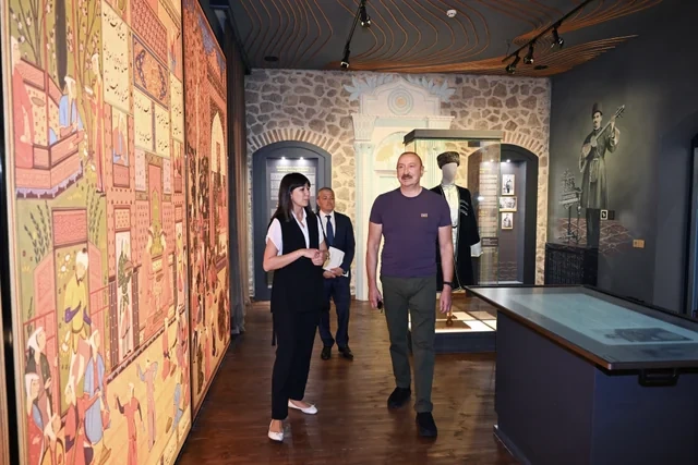 Şuşada "Sadıqcanın evi"nin bərpadan sonra açılışı olub - FOTO