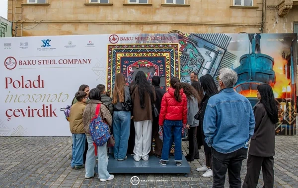 "Baku Steel Company" Xalça Festivalında polad sənətini təqdim etdi