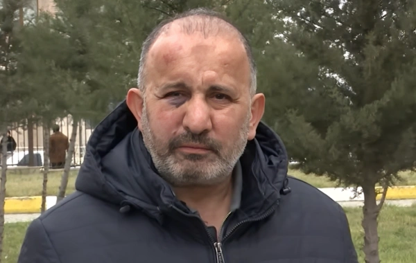 Ata və oğlu tərəfindən döyülən "Azəriqaz" əməkdaşı: "Deyirdi vur ölsün"