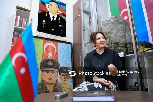 Ofelya Salmanova: "Polad Həşimovun ən böyük arzusu torpaqlarımızın azad edilməsi idi" - FOTO