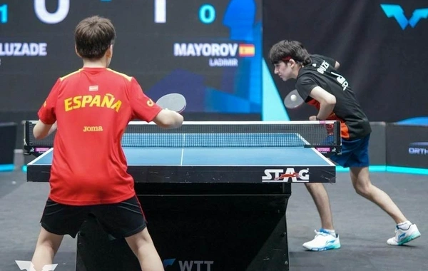 Azərbaycanın stolüstü tennisçisi beynəlxalq yarışı iki medalla başa vurub