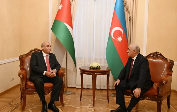 Əli Əsədov İordaniya Nümayəndələr Palatasının sədri ilə görüşüb - FOTO - VİDEO