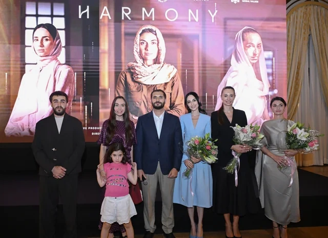 Leyla Əliyeva Romada "Harmoniya" sənədli filminin təqdimatında iştirak edib - FOTO
