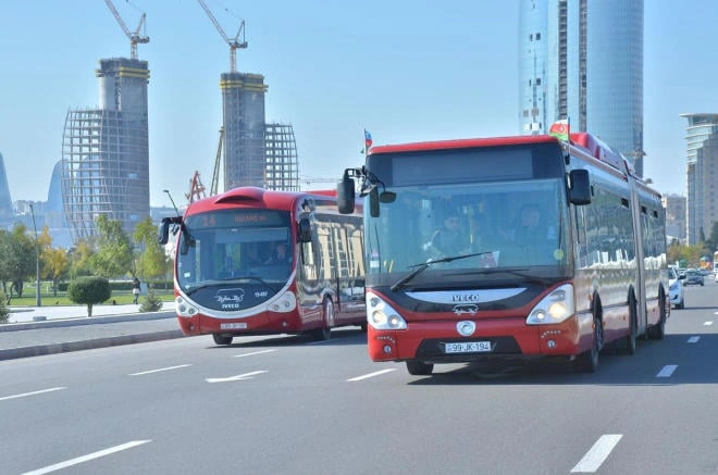 Bakıda bu 9 marşrutun hərəkət istiqaməti dəyişdirildi