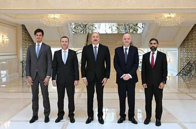 İlham Əliyev Canni İnfantinonu qəbul etdi - FOTO
