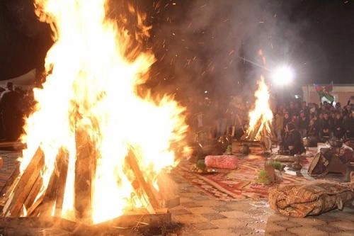 Sumqayıtda tonqalda partlayış: 10 nəfər yaralandı