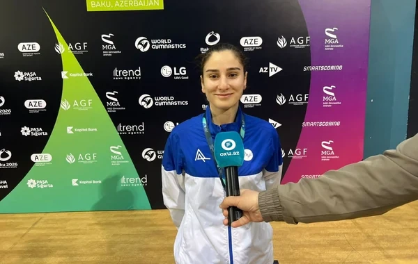 Selcan Mahsudova: "Ölkəmizdə medal qazandığım üçün çox sevincliyəm"