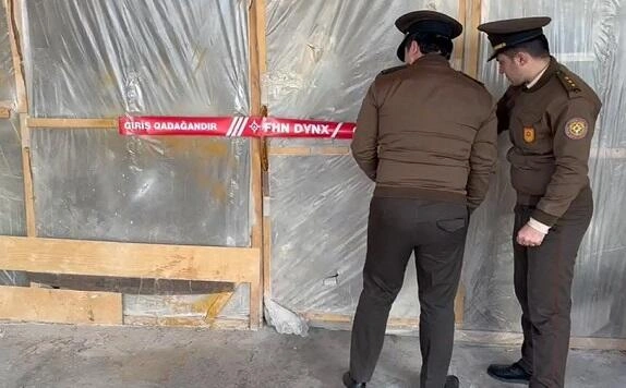 Bakıda mebel sexi bağlandı - Video