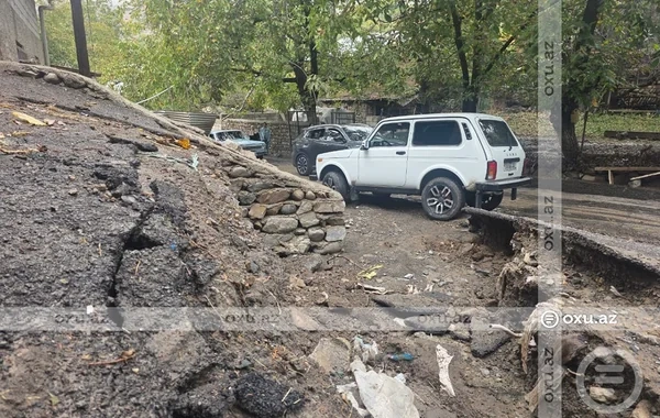 Ordubadda selin törətdiyi fəsadlar - Foto/Video