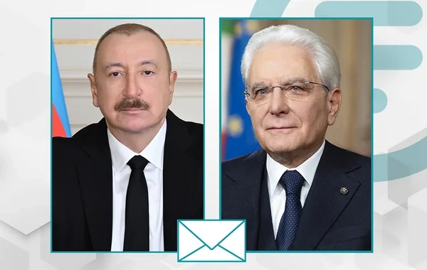 İlham Əliyev Sercio Mattarellaya məktub göndərib