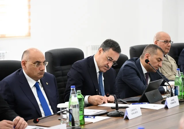 Əlaqələndirmə Qərargahının növbəti iclası Ağdərə şəhərində keçirilib - FOTO