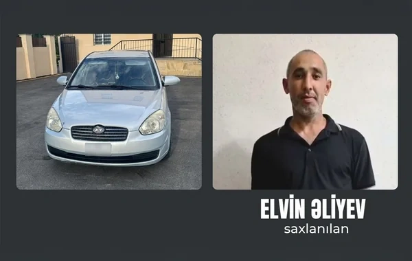 Göyçayda narkotikin təsiri altında avtomobil idarə edən sürücü həbs olunub - VİDEO